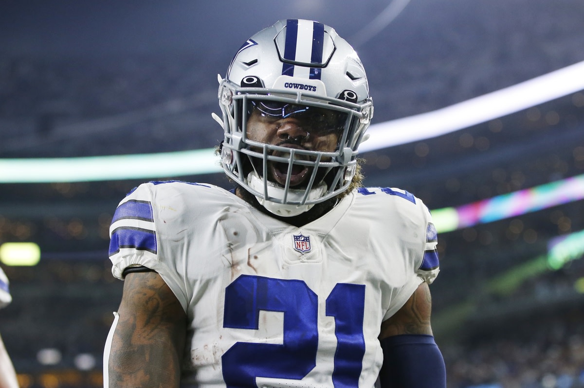 Dallas Cowboys running back Ezekiel Elliott